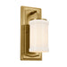 Kichler Canada - One Light Wall Sconce - Vetivene - Natural Brass- Union Lighting Luminaires Decor