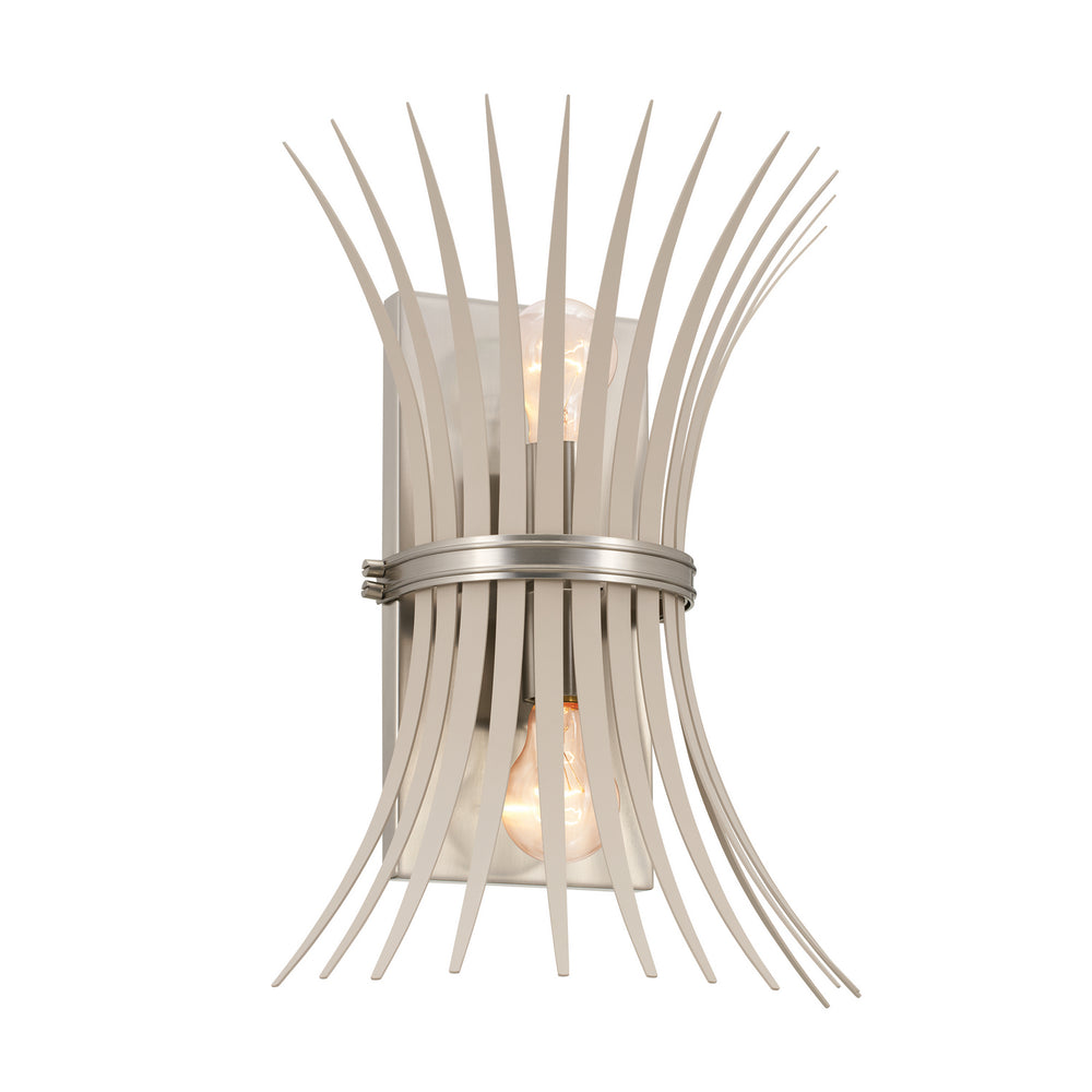 Kichler Canada - Two Light Wall Sconce - Baile - Brushed Nickel- Union Lighting Luminaires Decor