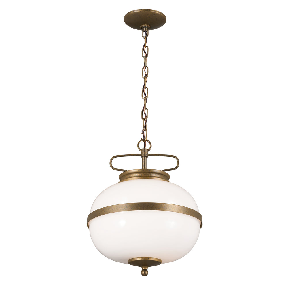 Kichler Canada - Two Light Pendant - Opal - Character Bronze- Union Lighting Luminaires Decor