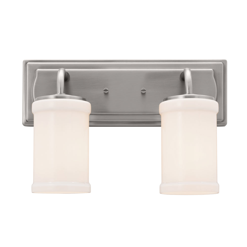 Kichler Canada - Two Light Bath - Vetivene - Classic Pewter- Union Lighting Luminaires Decor