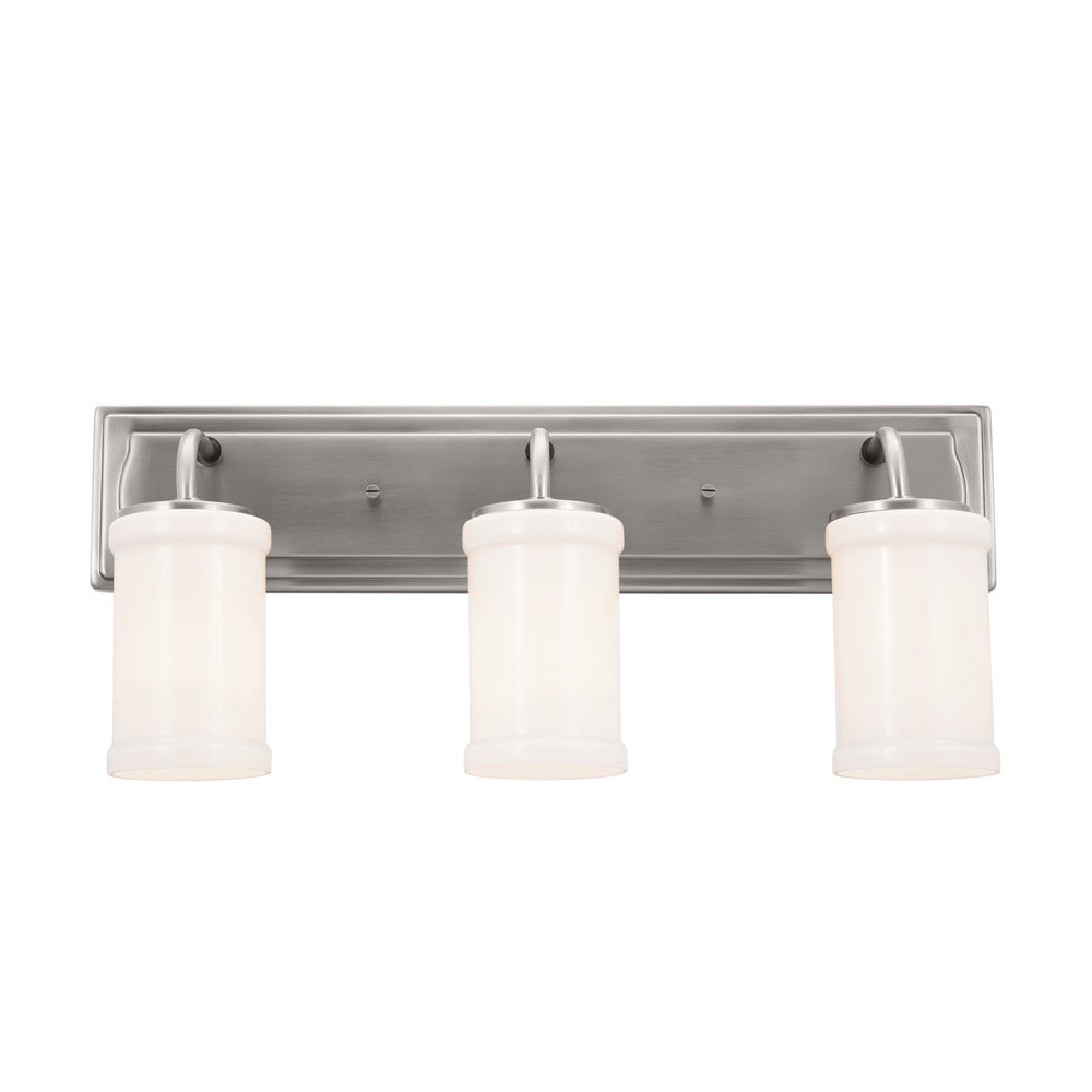 Kichler Canada - Three Light Bath - Vetivene - Classic Pewter- Union Lighting Luminaires Decor