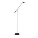 Kendal Canada - LED Floor Lamp - Sirino - Black & Chrome- Union Lighting Luminaires Decor