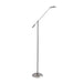 Kendal Canada - LED Floor Lamp - Sirino - Satin Nickel- Union Lighting Luminaires Decor