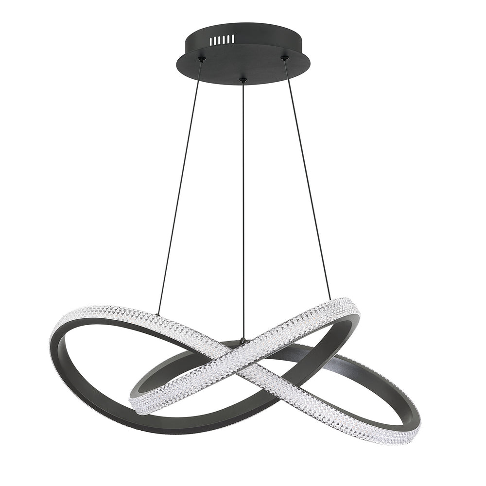 Kendal Canada - LED Pendant - Prado - Black- Union Lighting Luminaires Decor