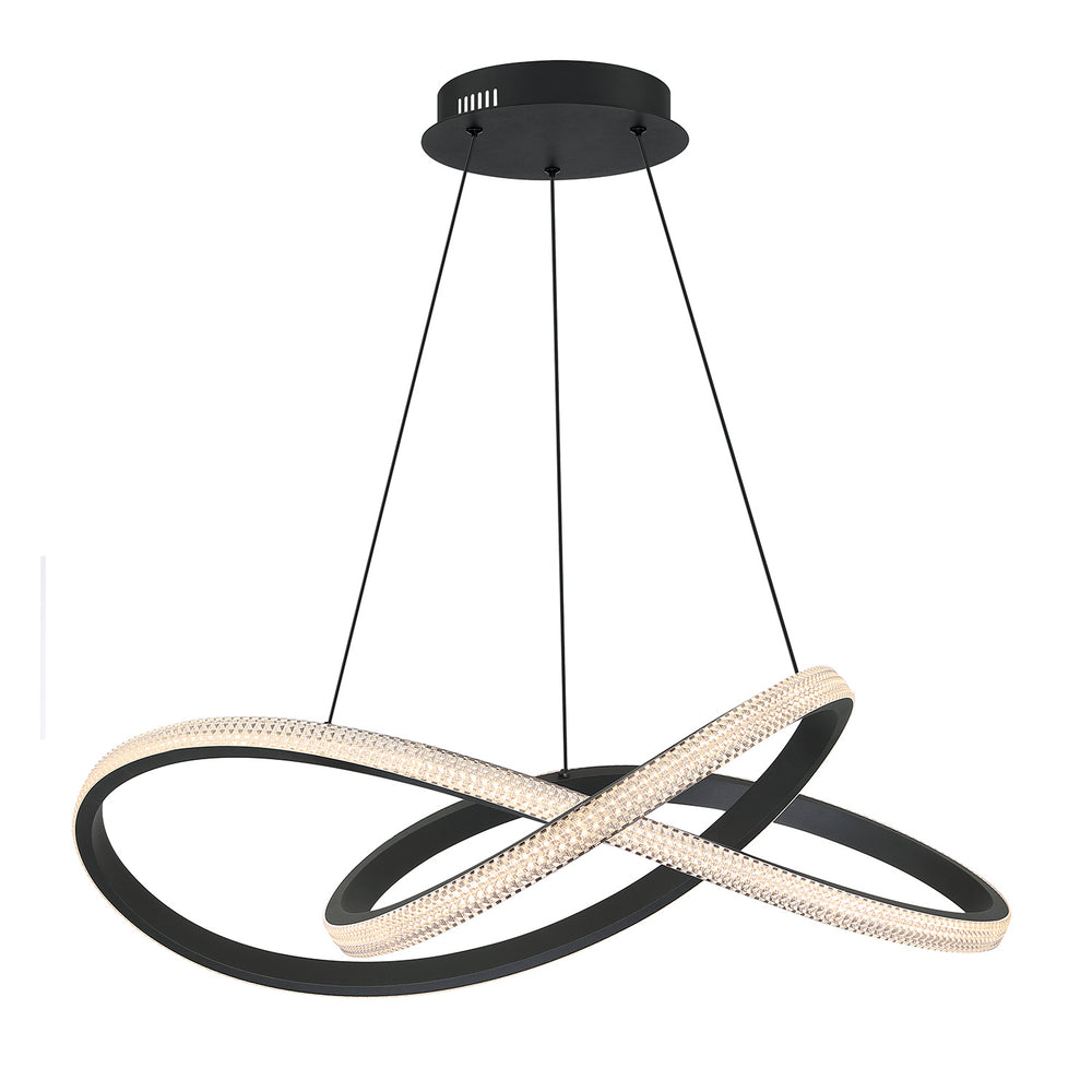 Kendal Canada - LED Pendant - Prado - Black- Union Lighting Luminaires Decor