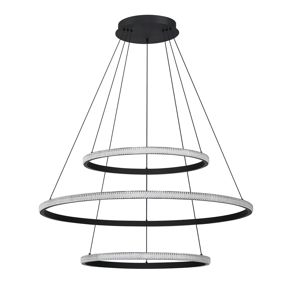 Kendal Canada - LED Pendant - Prado - Black- Union Lighting Luminaires Decor
