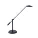 Kendal Canada - Led Desk Lamp - Sirino - Black & Chrome- Union Lighting Luminaires Decor