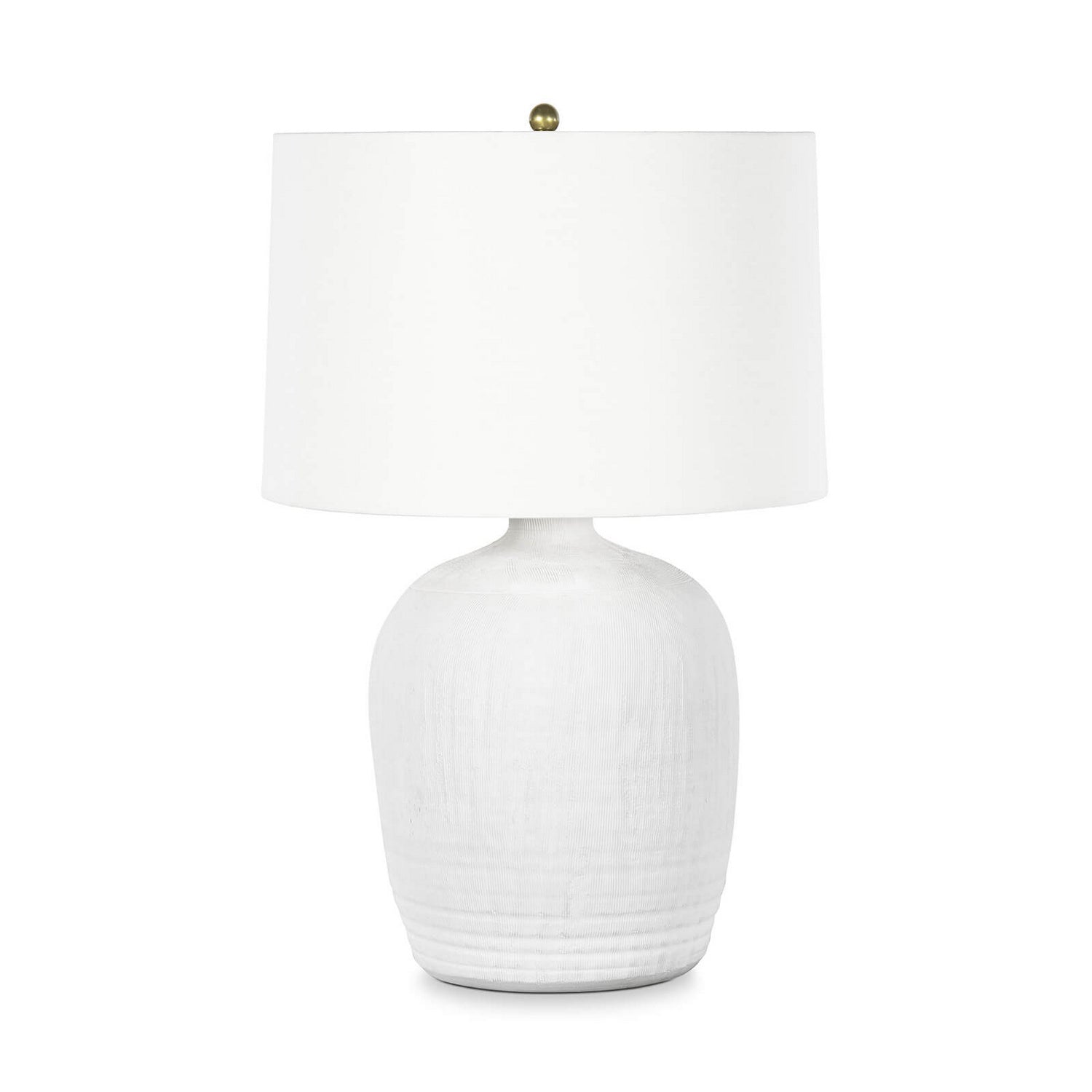 Regina Andrew - One Light Table Lamp - Phoenix - White- Union Lighting Luminaires Decor