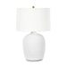 Regina Andrew - One Light Table Lamp - Phoenix - White- Union Lighting Luminaires Decor