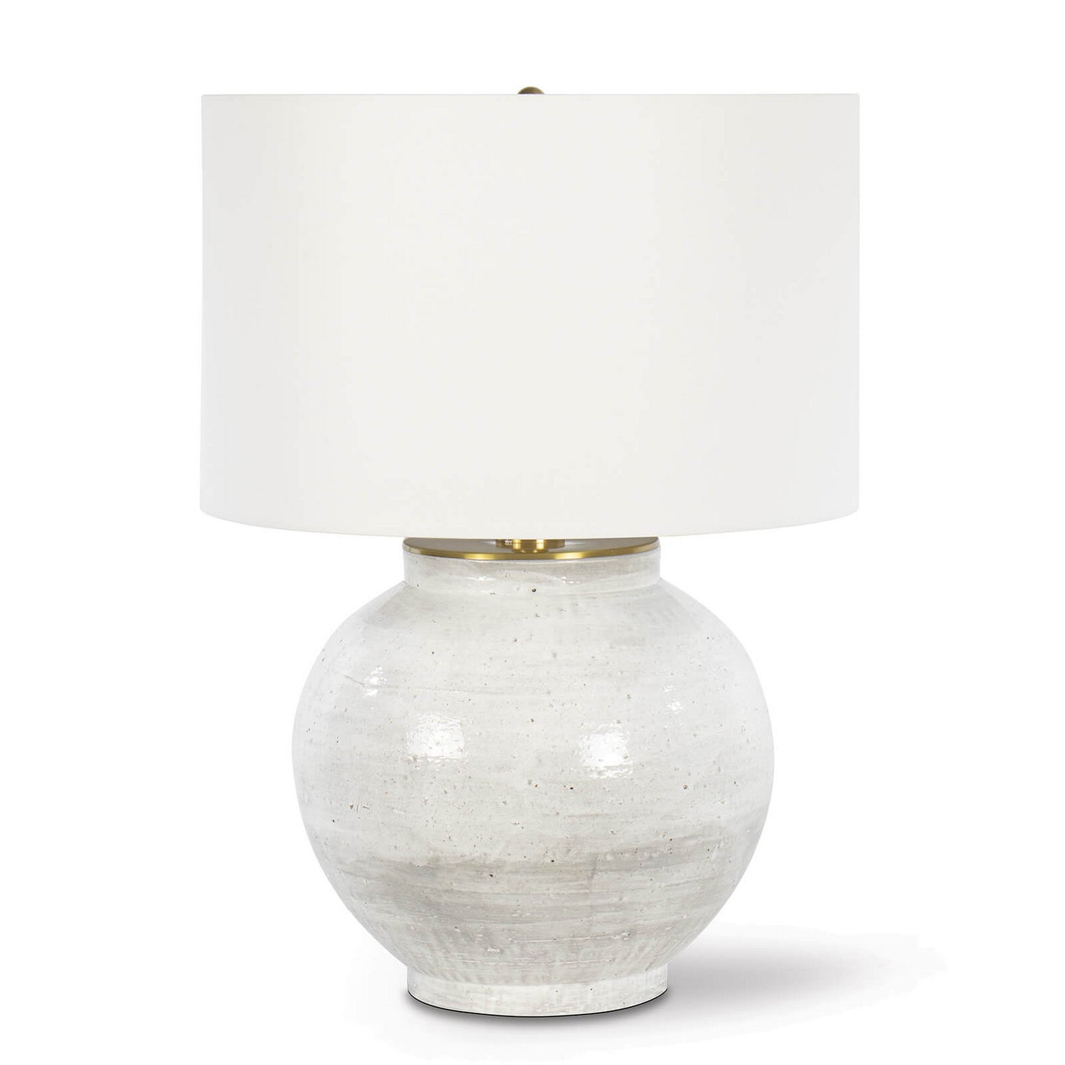Regina Andrew - One Light Table Lamp - Deacon - White- Union Lighting Luminaires Decor