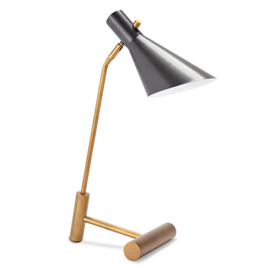 Regina Andrew - One Light Task Lamp - Spyder - Blackened Brass- Union Lighting Luminaires Decor