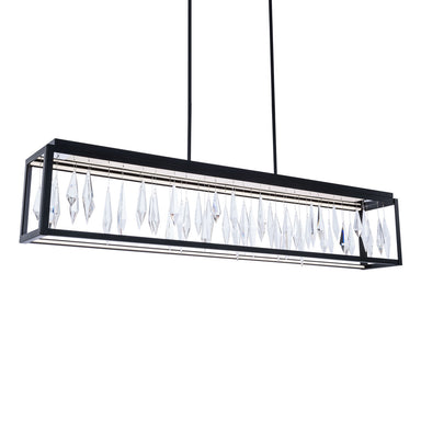 Schonbek Beyond - LED Linear Pendant - Mirage - Black- Union Lighting Luminaires Decor