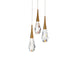 Schonbek Beyond - LED Pendant - Hibiscus - Aged Brass- Union Lighting Luminaires Decor