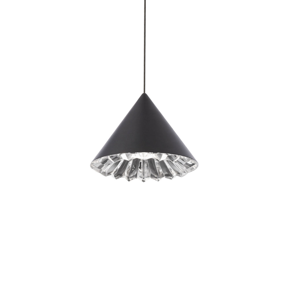 Schonbek Beyond - LED Mini Pendant - Primrose - Black- Union Lighting Luminaires Decor