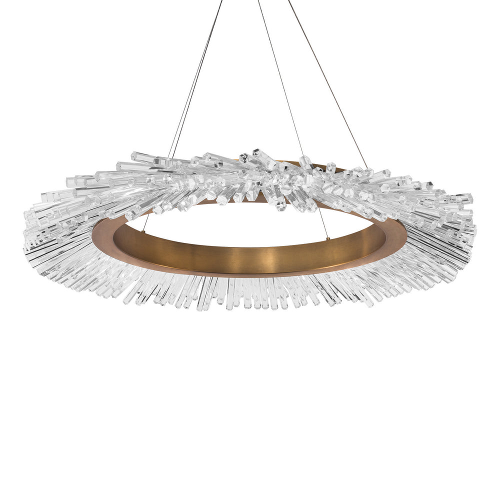 Schonbek Beyond - LED Pendant - Benediction - Aged Brass- Union Lighting Luminaires Decor