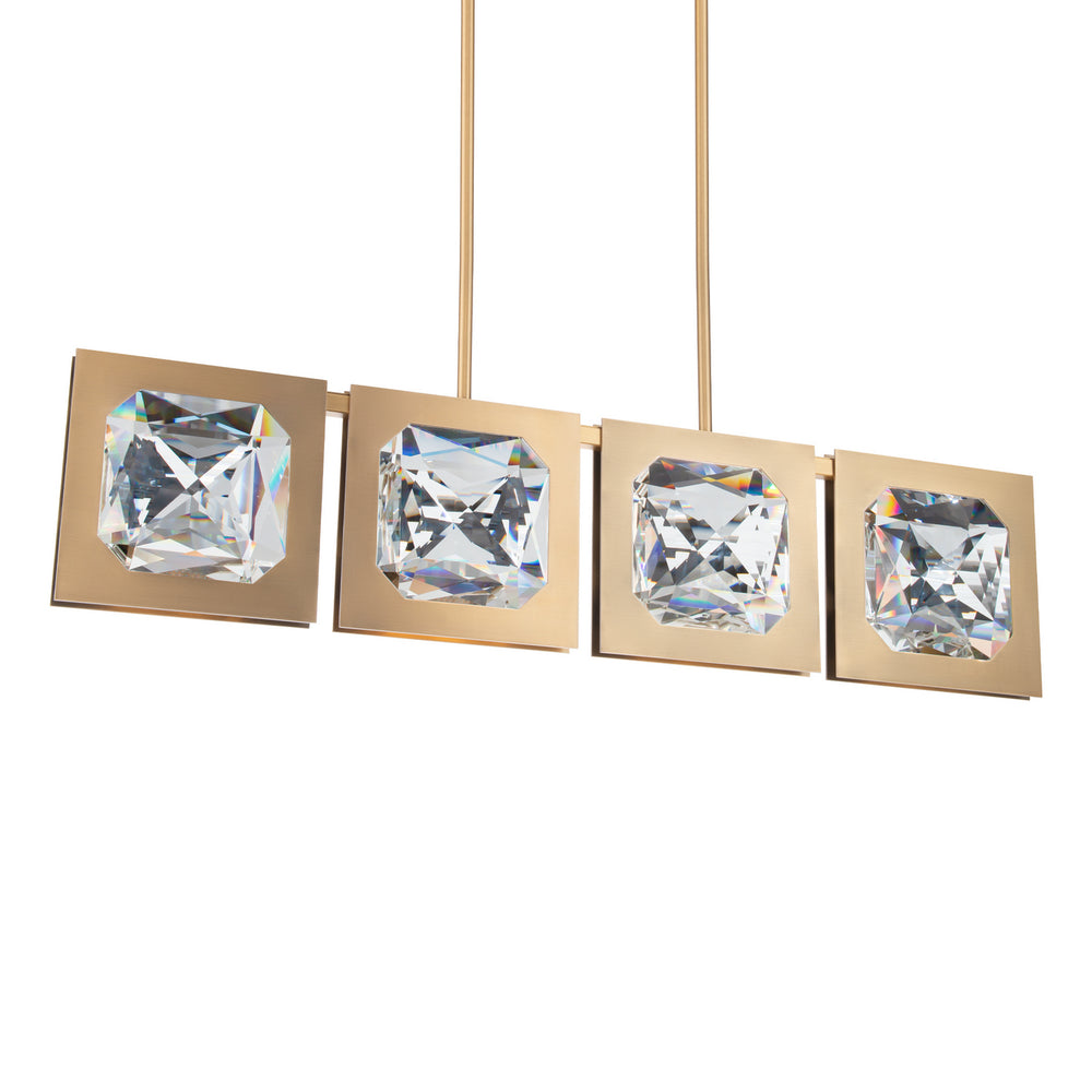 Schonbek Beyond - LED Pendant - Enchante - Aged Brass- Union Lighting Luminaires Decor