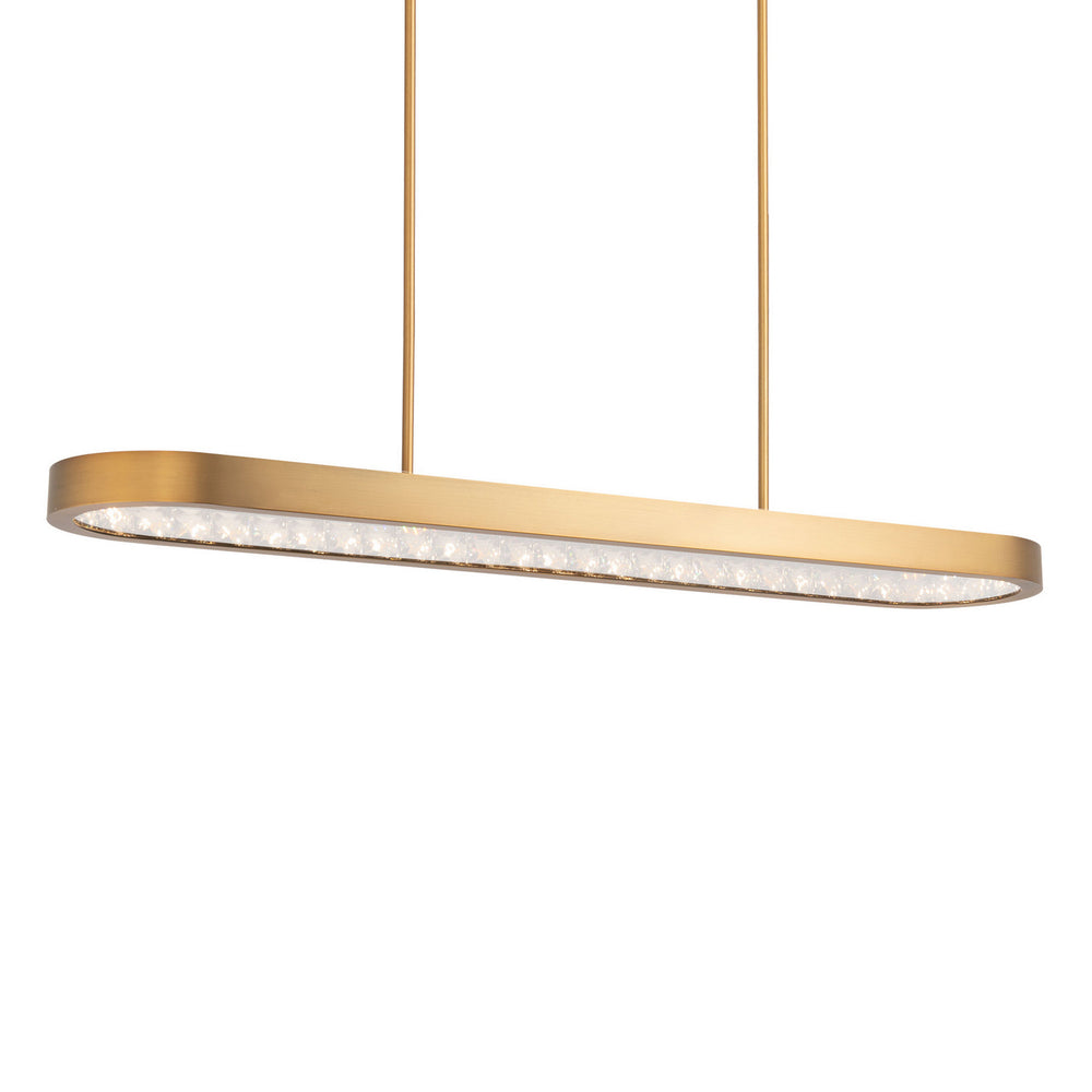 Schonbek Beyond - LED Linear Pendant - Marquis - Aged Brass- Union Lighting Luminaires Decor