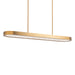 Schonbek Beyond - LED Linear Pendant - Marquis - Aged Brass- Union Lighting Luminaires Decor