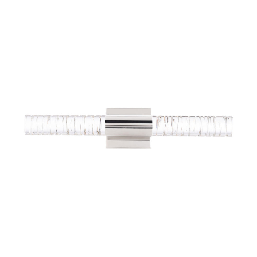 Schonbek Beyond - LED Bath Vanity - Cru - Polished Nickel- Union Lighting Luminaires Decor