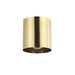 Dainolite Canada - One Light Flush Mount - Theron - Aged Brass- Union Lighting Luminaires Decor