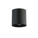 Dainolite Canada - One Light Flush Mount - Theron - Black- Union Lighting Luminaires Decor