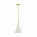 Arteriors - One Light Pendant - Oakland - Matte Bone- Union Lighting Luminaires Decor