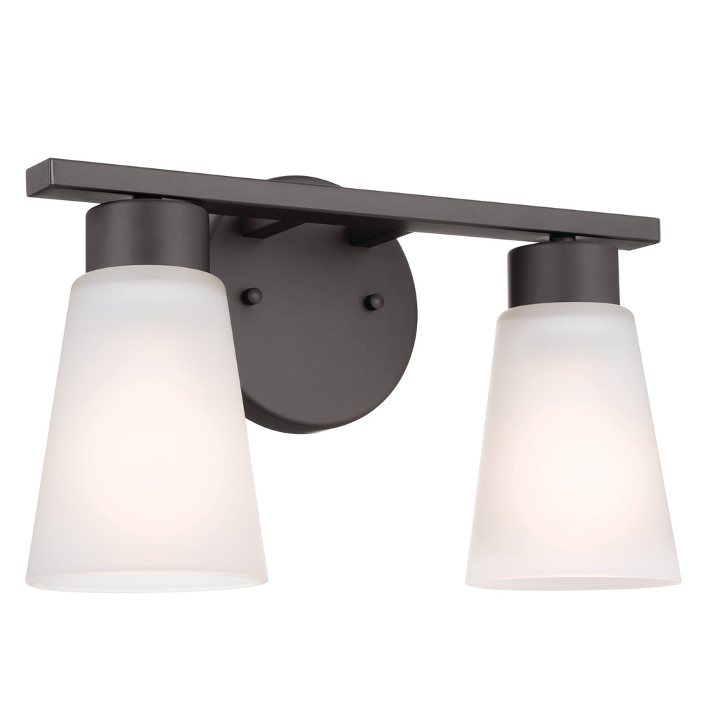Kichler Canada - Two Light Bath - Stamos - Olde Bronze- Union Lighting Luminaires Decor