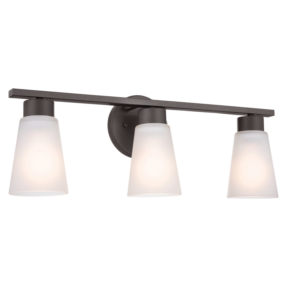 Kichler Canada - Three Light Bath - Stamos - Olde Bronze- Union Lighting Luminaires Decor