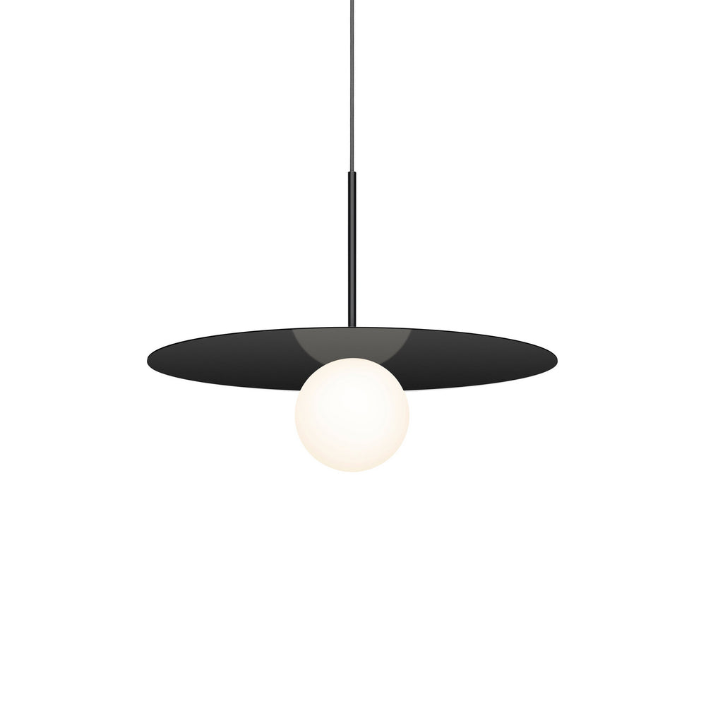 Pablo Designs - LED Pendant - Bola Disc - Black- Union Lighting Luminaires Decor