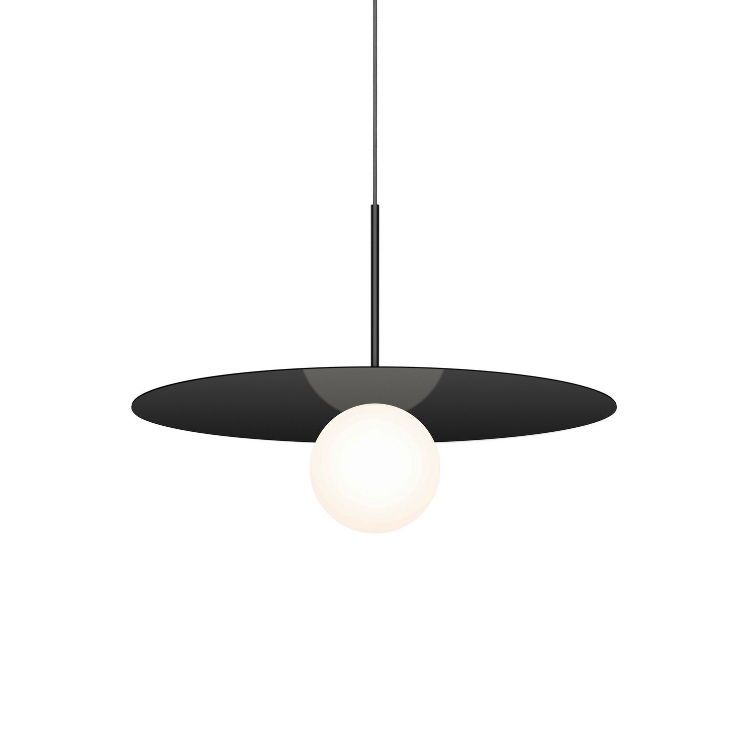 Pablo Designs - LED Pendant - Bola Disc - Black- Union Lighting Luminaires Decor