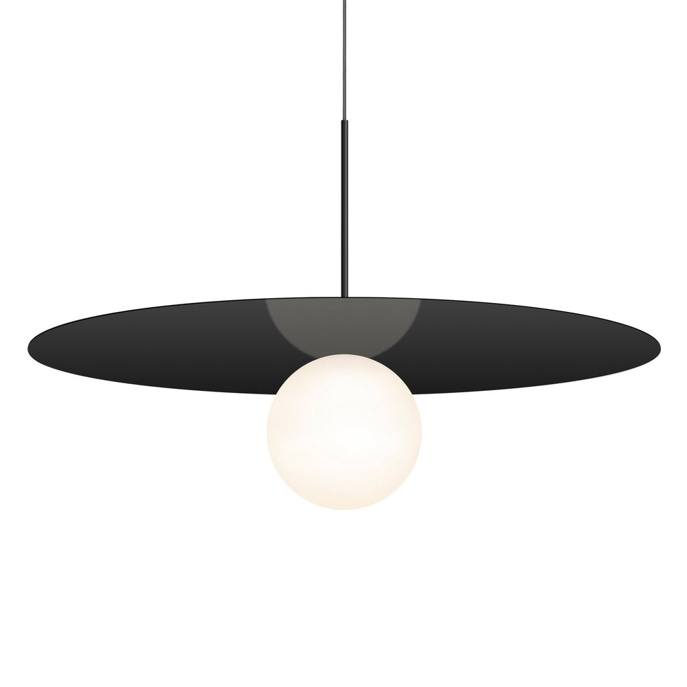 Pablo Designs - LED Pendant - Bola Disc - Black- Union Lighting Luminaires Decor