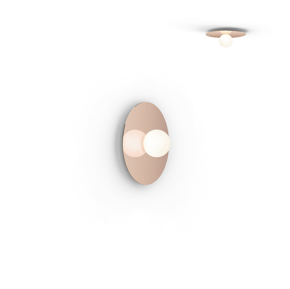 Pablo Designs - LED Flush Mount - Bola Disc - Rose Gold- Union Lighting Luminaires Decor