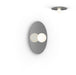 Pablo Designs - LED Flush Mount - Bola Disc - Gunmetal- Union Lighting Luminaires Decor