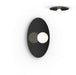 Pablo Designs - LED Flush Mount - Bola Disc - Black- Union Lighting Luminaires Decor