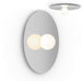 Pablo Designs - LED Flush Mount - Bola Disc - Chrome- Union Lighting Luminaires Decor