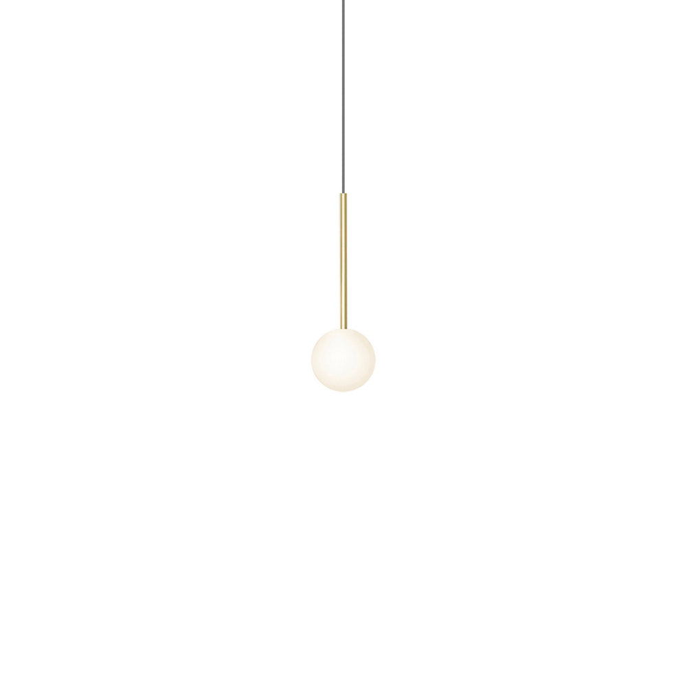 Pablo Designs - LED Pendant - Bola Sphere - Brass- Union Lighting Luminaires Decor