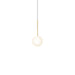 Pablo Designs - LED Pendant - Bola Sphere - Brass- Union Lighting Luminaires Decor