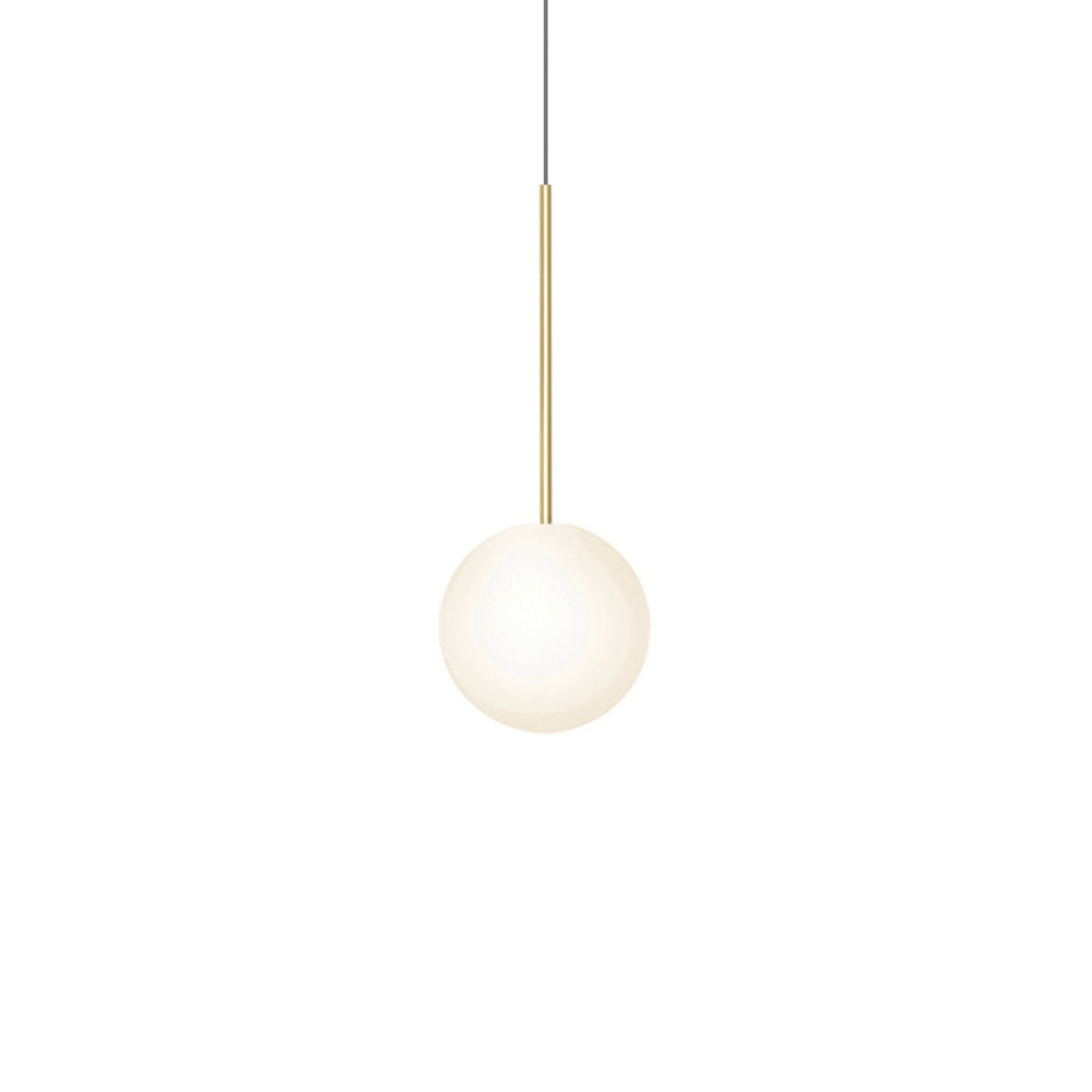 Pablo Designs - LED Pendant - Bola Sphere - Brass- Union Lighting Luminaires Decor