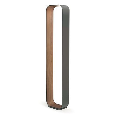 Pablo Designs - LED Floor Lamp - Contour - Graphite/Walnut- Union Lighting Luminaires Decor