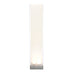 Pablo Designs - Two Light Floor Lamp - Cortina - Clear / White Diffuser / Silver- Union Lighting Luminaires Decor