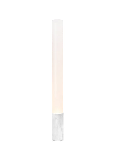 Pablo Designs - One Light Floor Lamp - Elise - White Marble- Union Lighting Luminaires Decor