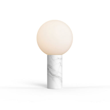 Pablo Designs - One Light Table Lamp - Pilar - White Marble- Union Lighting Luminaires Decor