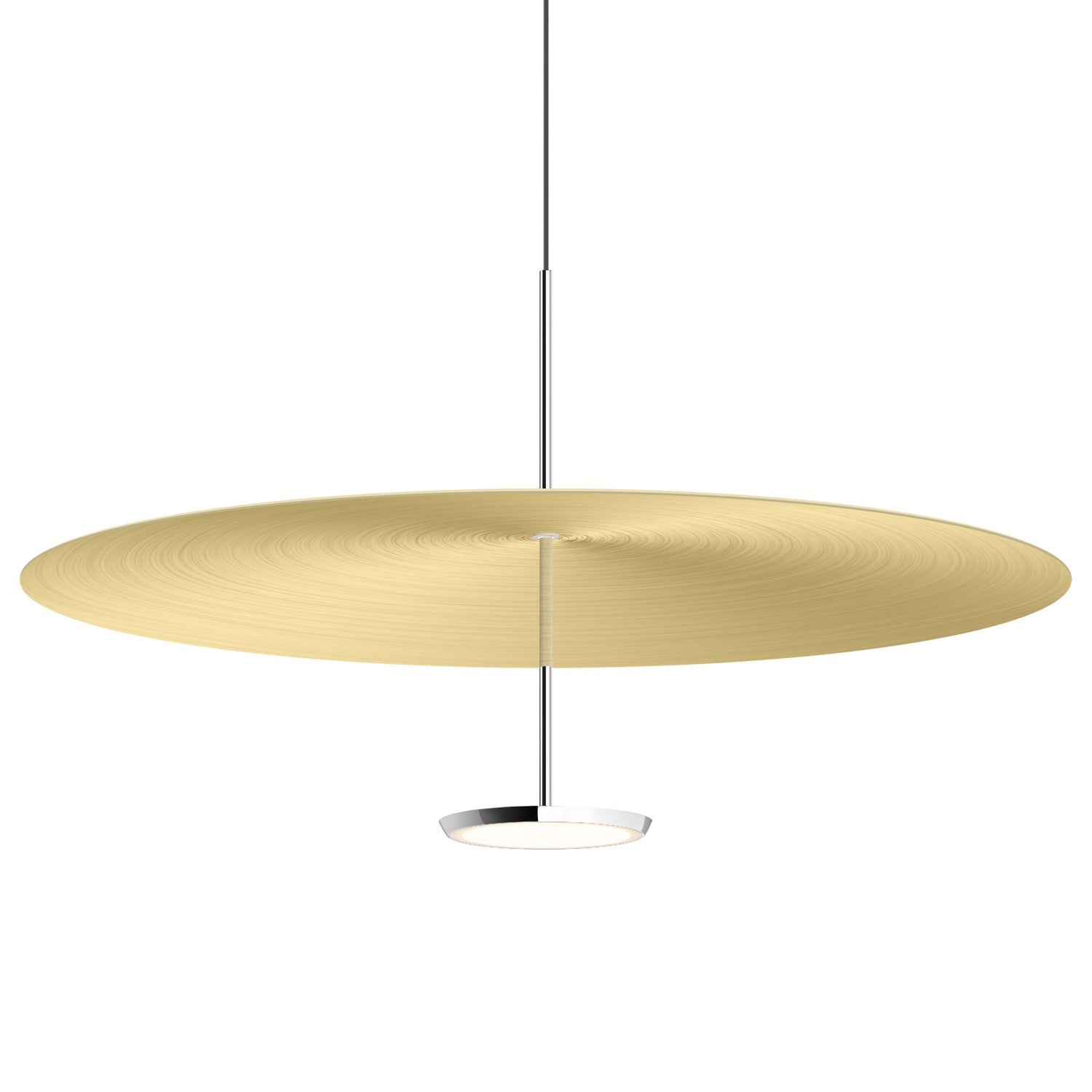 Pablo Designs - LED Pendant - Sky - Brass/Chrome- Union Lighting Luminaires Decor
