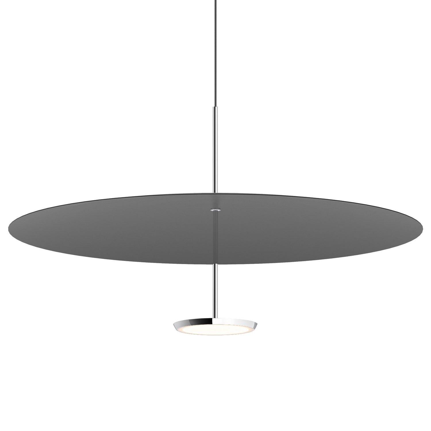 Pablo Designs - LED Pendant - Sky - Black/Chrome- Union Lighting Luminaires Decor