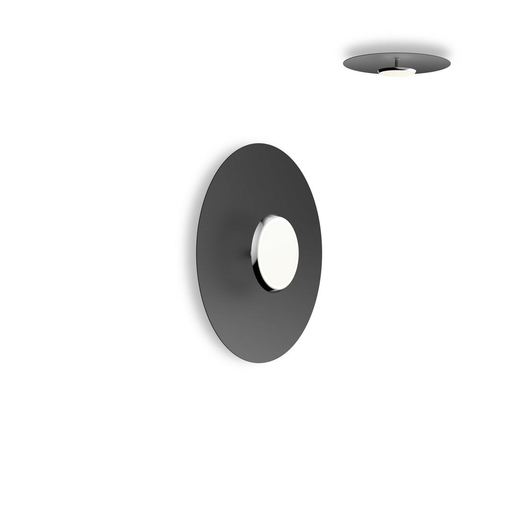 Pablo Designs - LED Flush Mount - Sky - Black/Chrome- Union Lighting Luminaires Decor