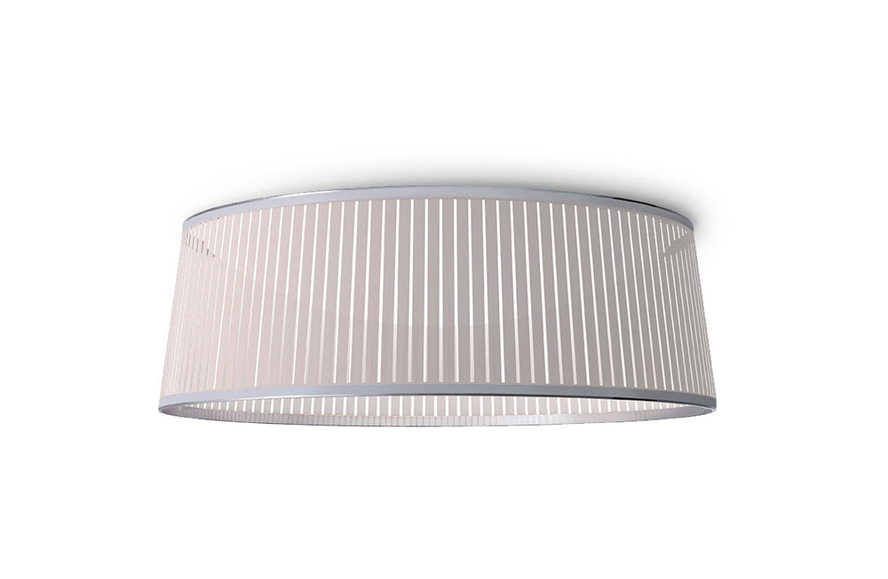 Pablo Designs - LED Flush Mount - Solis Drum - White- Union Lighting Luminaires Decor