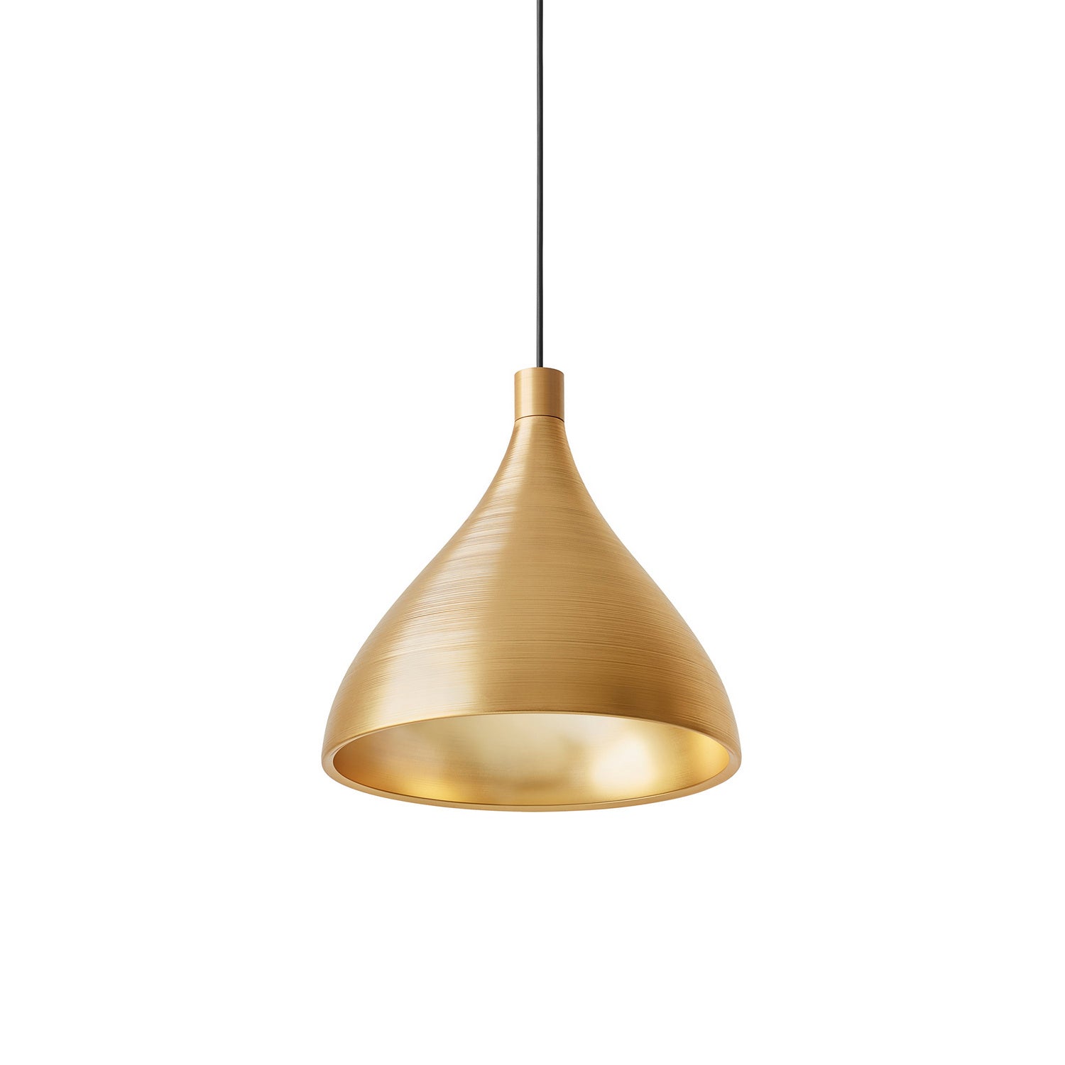 Pablo Designs - LED Pendant - Brass/ Brass- Union Lighting Luminaires Decor