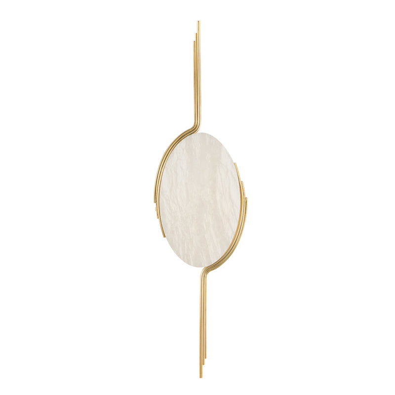 Corbett Lighting Canada - LED Wall Sconce - Lapis - Vintage Brass- Union Lighting Luminaires Decor