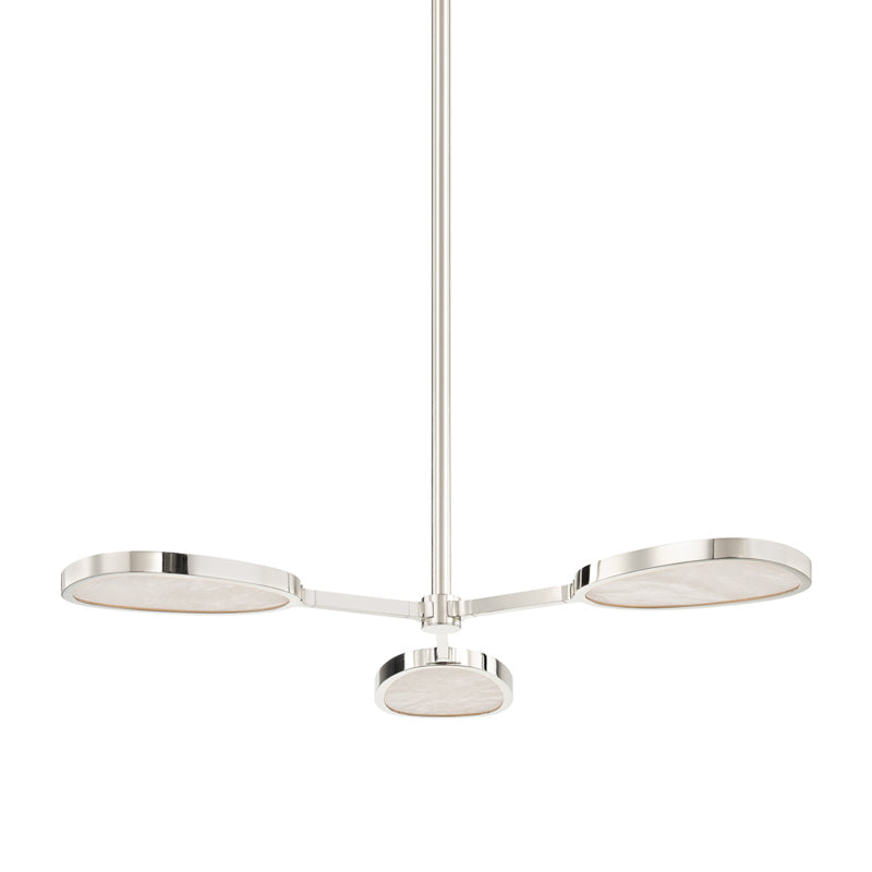 Corbett Lighting Canada - LED Chandelier - Patras - Burnished Nickel- Union Lighting Luminaires Decor