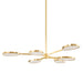 Corbett Lighting Canada - LED Chandelier - Patras - Vintage Brass- Union Lighting Luminaires Decor